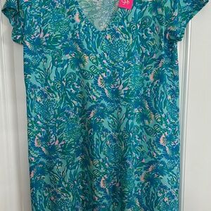 Lilly Pulitzer Etta Tshirt Dress NWT $98 Size Large